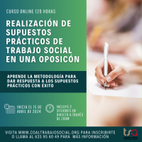 Curso online "Realización de supuestos prácticos de Trabajo Social en una Oposición"