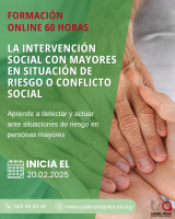 Curso Online "La Intervención Social con Mayores en situación de riesgo o conflicto social"