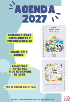 Agenda 2027 del COTSA: ¡solicita la tuya!